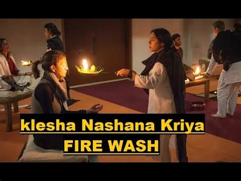 Water Offering Adi Yogi at III. . Klesha nashana kriya